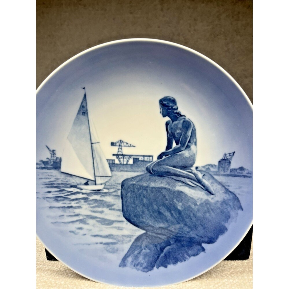Langelinie The Little Mermaid Royal Copenhagen Denmark Hanging Plate Denmark